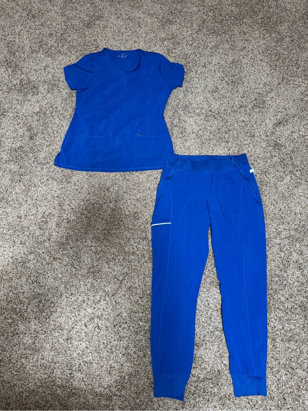 Royal Blue Women's Jogger Scrub Pants - Classic Medical Track Pant